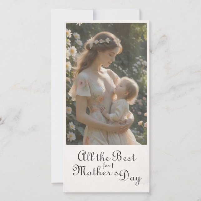 Mother's Day – A Tender Garden Embrace (Front)
