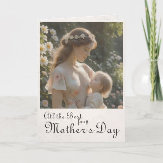 Mother's Day – A Tender Garden Embrace Card