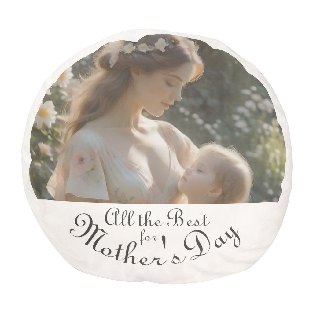 Mother's Day – A Tender Garden Embrace Pouf