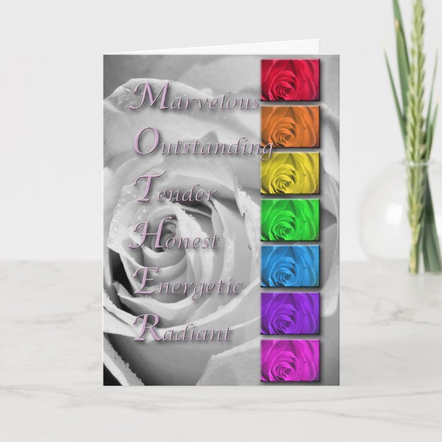 Mother's Day Acronym Card (Front)