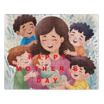 MOTHER'S DAY Acrylic Puzzle, Puzzle