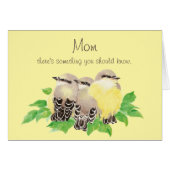 Mother's Day Always thankful to You Mom Bird (Front Horizontal)