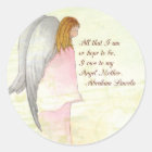 Happy Mother's day Bright Colorful design Square Sticker | Zazzle.com