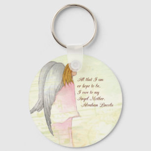Mother's Day Angel Religious Keychain