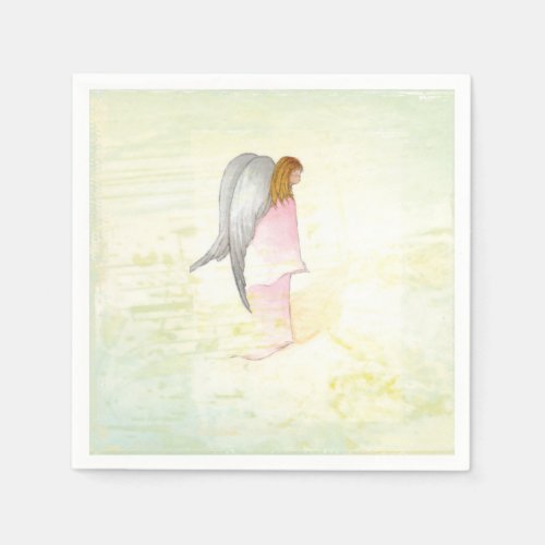 Mothers Day Angel Religious Paper Napkins