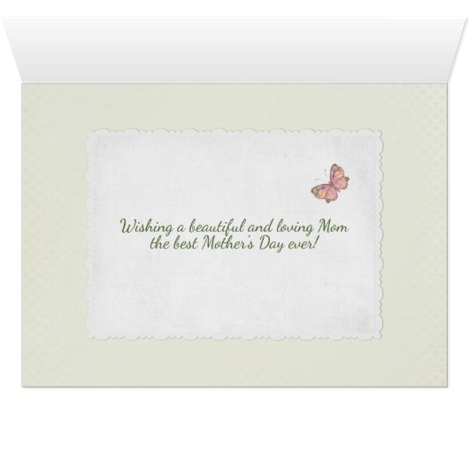 Mother's Day-antique teacup with daisy bouquet (Inside Horizontal (Bottom))