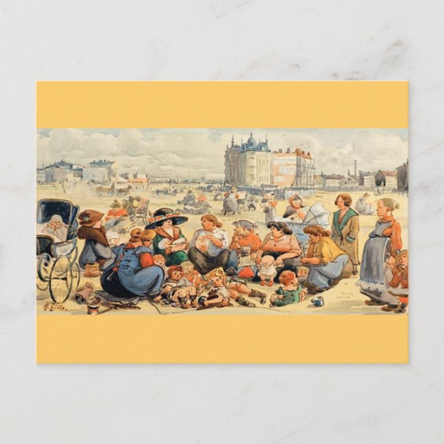 Mothers day at the park postcard (Front)