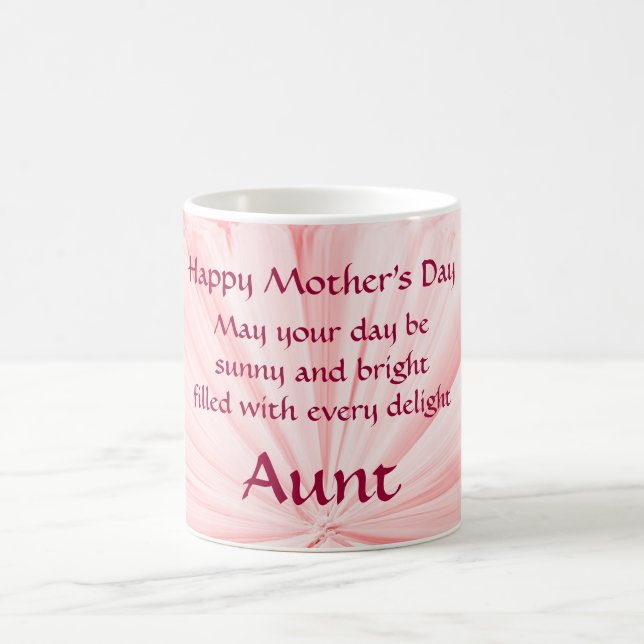 Mother's Day Aunt Coffee Mug by Janz (Center)