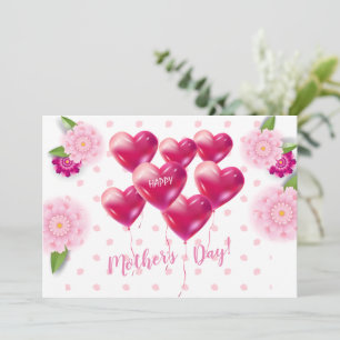 Mother's Day Beautiful Floral Ornament Decoration Save The Date