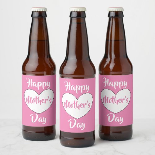 Mothers Day beer labels by dalDesignNZ
