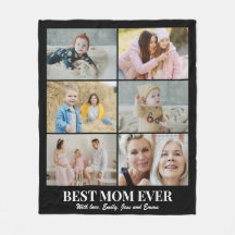 Mother's Day Best Mom Photo Collage 6 Pictures
