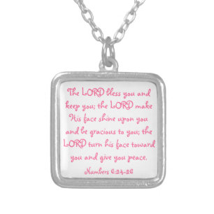 Mother's Day bible verse necklace