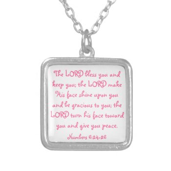 Mother's Day Bible Verse Necklace by LPFedorchak at Zazzle