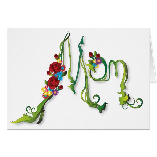 Mothers Day/Birthday Card (Front Horizontal)