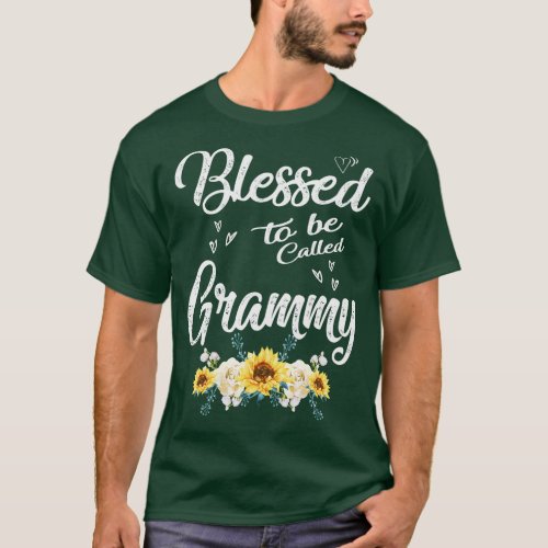 mothers day blessed to be called grammy T_Shirt
