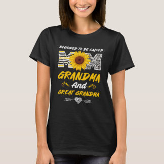 Mother's Day - Blessed to be called mom, grandma T-Shirt
