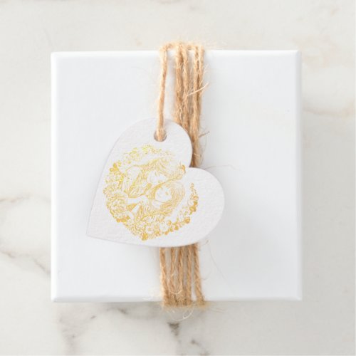 Mothers Day Blocks Foil Favor Tags