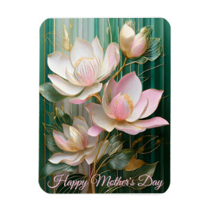  Mother's Day Blooming Wallpaper Japan Magnolia  Magnet