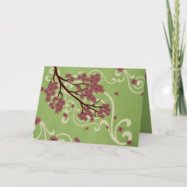 Mother's Day Blossoms Card (Front)