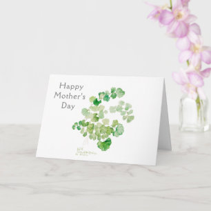 Mother's Day Botanical Watercolor Card