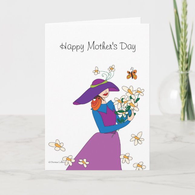 Mother's day Bouquet Card (Front)