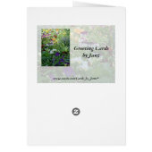 Mother's Day Bouquet Cards (Back)