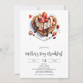 Mother's Day Breakfast Invitation