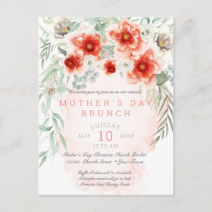 Mother's Day Brunch Event for Church Group Postcard