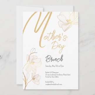 Mother's Day Brunch Invitation