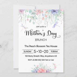Mother's Day Brunch Invitation