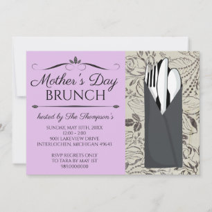 Mother's Day Brunch Invitations