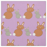 Mothers Day Bunnies Craft Fabric
