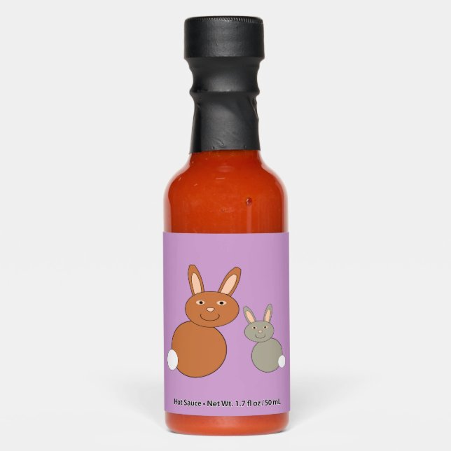Mothers Day Bunnies Hot Sauces (Front)