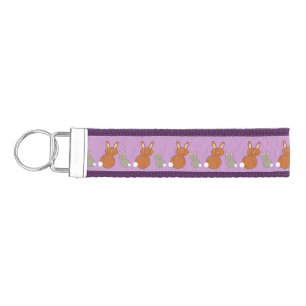 Mothers Day Bunnies Keychain