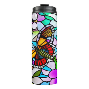 Mothers Day Butterfly Thermal Tumbler