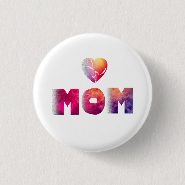 mothers day button (Front)