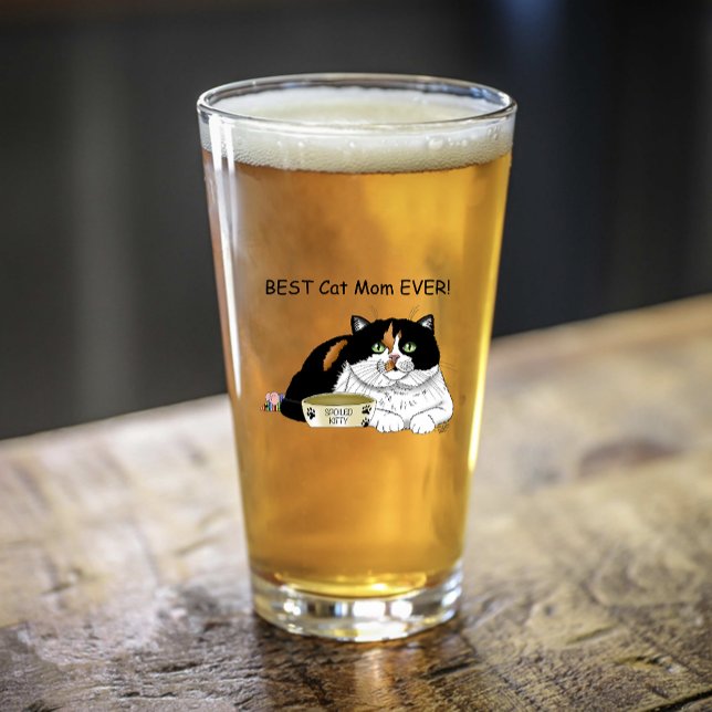 Mother's Day Calico Cat Glass (Creator Uploaded)