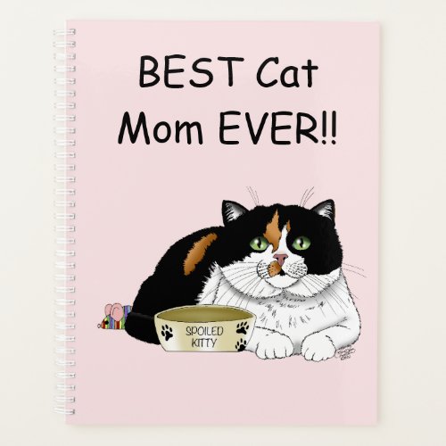 Mothers Day Calico Cat Planner