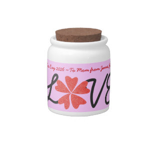 Mother's Day Candy Container Jar