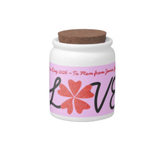 Mother's Day Candy Container Jar