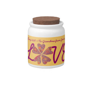 Mother's Day Candy Container Jar