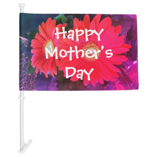 Mothers Day Car Flag by dalDesignNZ