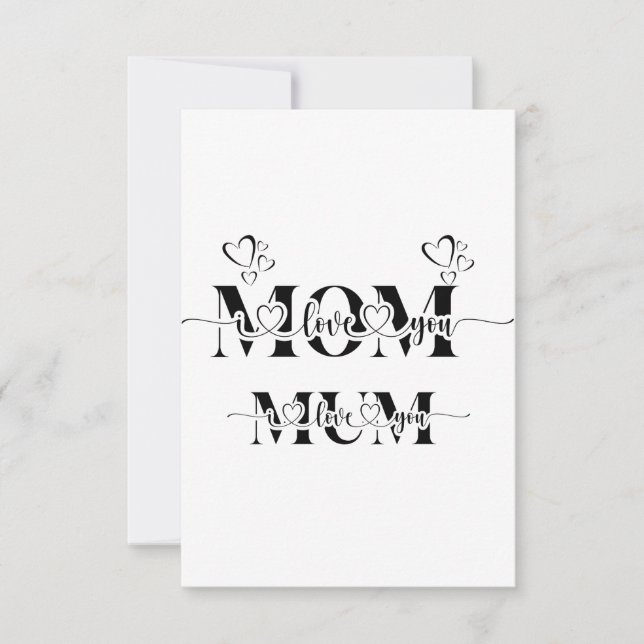 mother's day card (Front)
