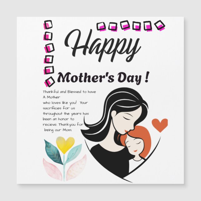 Mothers Day Card  (Front)