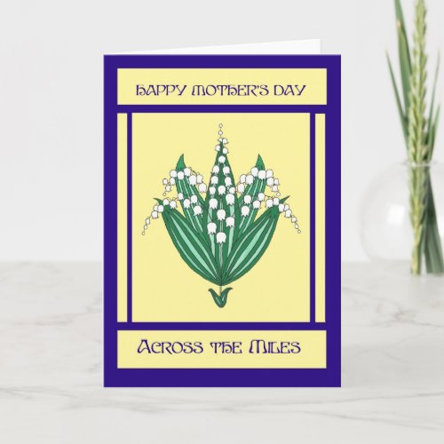 Mothers Day Card Across the Miles _ Lilies