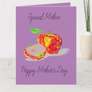 Mothers Day Card / Apple of my Eye