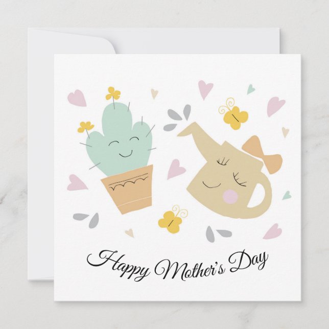 Mother's Day Card Cute (Front)