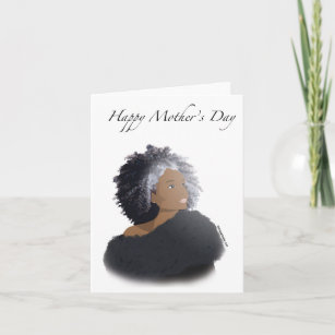 Mother's Day Card for african american mom