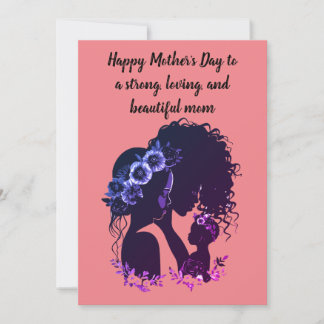 Mother's Day Card for African American Mother