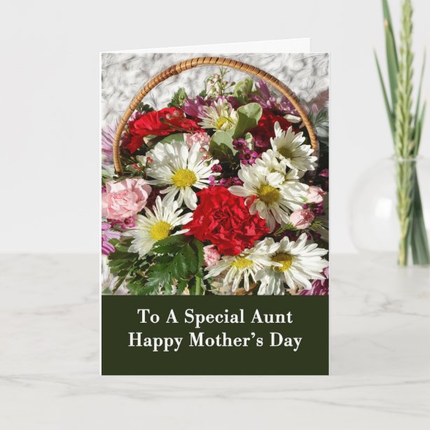 Mothers Day For Aunt Cards | Zazzle
